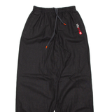 WU DESIGNS Mens Track Pants Black Tapered M W25 L33