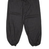 WU DESIGNS Mens Track Pants Black Tapered M W25 L33