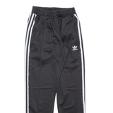 ADIDAS Womens Track Pants Black Straight S W20 L26
