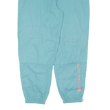 Lined Mens Track Pants Blue Tapered L W29 L26