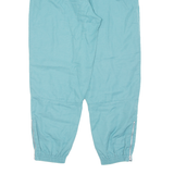 Lined Mens Track Pants Blue Tapered L W29 L26