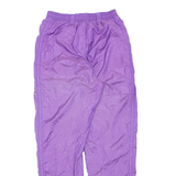 Lined Womens Snow Pants Purple Tapered UK 12 W24 L30