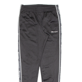 CHAMPION Mens Track Pants Black Straight S W28 L30
