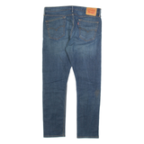 LEVI'S 510 Jeans Mens Blue Slim Skinny Stone Wash W34 L32