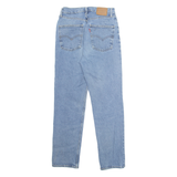 LEVI'S BIG E Womens Jeans Blue Regular Tapered Stone Wash W27 L29