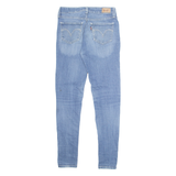 LEVI'S Womens Jeans Blue Regular Skinny Stone Wash W28 L29
