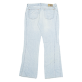 JUST CAVALLI Womens Jeans Blue Regular Bootcut Stone Wash W32 L30