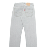 LEVI'S 511 Mens Jeans Grey Regular Tapered W30 L34