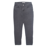 LEVI'S 711 Womens Jeans Grey Regular Skinny W30 L28
