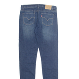 LEVI'S 710 Womens Jeans Blue Regular Tapered Stone Wash W28 L32