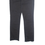 LEVI'S 724 Premuim Womens Jeans Black Regular Tapered W32 L29
