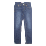 LEVI'S 512 Womens Jeans Blue Regular Tapered Stone Wash W28 L27