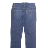 LEVI'S 512 Womens Jeans Blue Regular Tapered Stone Wash W28 L27