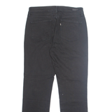 LEVI'S Womens Jeans Black Regular Tapered W30 L30