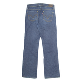 LEVI'S 627 Womens Jeans Blue Regular Straight Stone Wash W28 L28