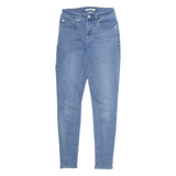 LEVI'S 721 Womens Jeans Blue Regular Skinny Stone Wash W25 L30