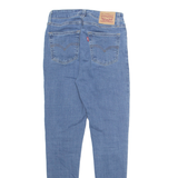LEVI'S 721 Womens Jeans Blue Regular Skinny Stone Wash W25 L30
