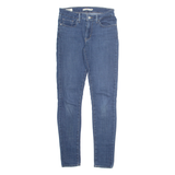 LEVI'S 711 BIG E Womens Jeans Blue Regular Skinny W27 L32