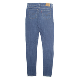 LEVI'S 711 BIG E Womens Jeans Blue Regular Skinny W27 L32