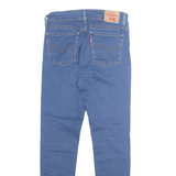LEVI'S 710 Womens Jeans Blue Slim Skinny Stone Wash W27 L27