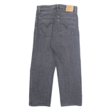 LEVI'S BIG E Womens Jeans Grey Regular Straight W29 L24