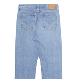 LEVI'S BIG E Womens Jeans Blue Regular Straight Stone Wash W28 L26