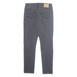 LEVI'S 721 Womens Jeans Grey Regular Skinny W30 L26