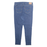 LEVI'S 310 Womens Jeans Blue Regular Skinny Stone Wash W32 L27