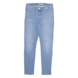 LEVI'S 711 Womens Jeans Blue Regular Skinny Stone Wash W29 L30