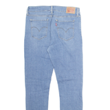 LEVI'S 711 Womens Jeans Blue Regular Skinny Stone Wash W29 L30