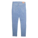 LEVI'S 711 Womens Jeans Blue Regular Skinny Stone Wash W29 L30