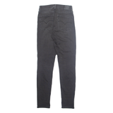 LEVI'S 721 Womens Jeans Black Regular Skinny W26 L30