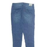 LEVI'S Womens Jeans Blue Regular Skinny Stone Wash W31 L32