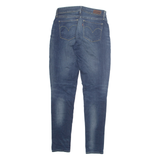 LEVI'S Womens Jeans Blue Regular Skinny Stone Wash W25 L32