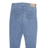 LEVI'S Womens Jeans Blue Regular Skinny Stone Wash W29 L26