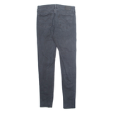 LEVI'S 710 Womens Jeans Grey Regular Skinny W30 L30