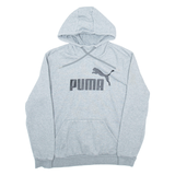PUMA Mens Grey Hoodie M