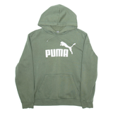 PUMA Mens Green Hoodie M