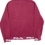 FILA Womens Red Hoodie M