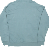 ADIDAS Womens Blue Hoodie UK 8