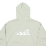 ADIDAS Womens Green Hoodie UK 14