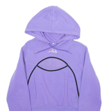 FILA Womens Purple Hoodie S