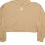 PUMA Womens Beige Hoodie L
