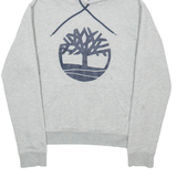 TIMBERLAND Mens Grey Hoodie XS