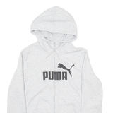 PUMA Mens Grey Hoodie Full Zip L