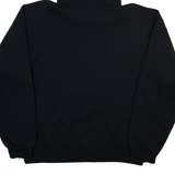 JERZEES Avila Baseball Mens Black Hoodie USA M