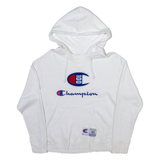 CHAMPION Mens White Hoodie S