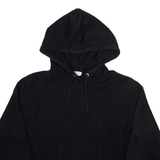 CHAMPION Womens Black Hoodie M