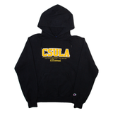 CHAMPION CSULA Cal State University Los Angeles Mens Black Hoodie USA S