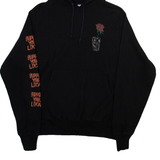 CHAMPION Suport Your Local Mens Black Hoodie S